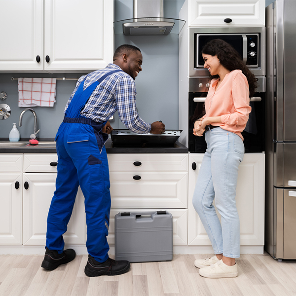 what kind of warranty do you offer on your cooktop repair services in Belden